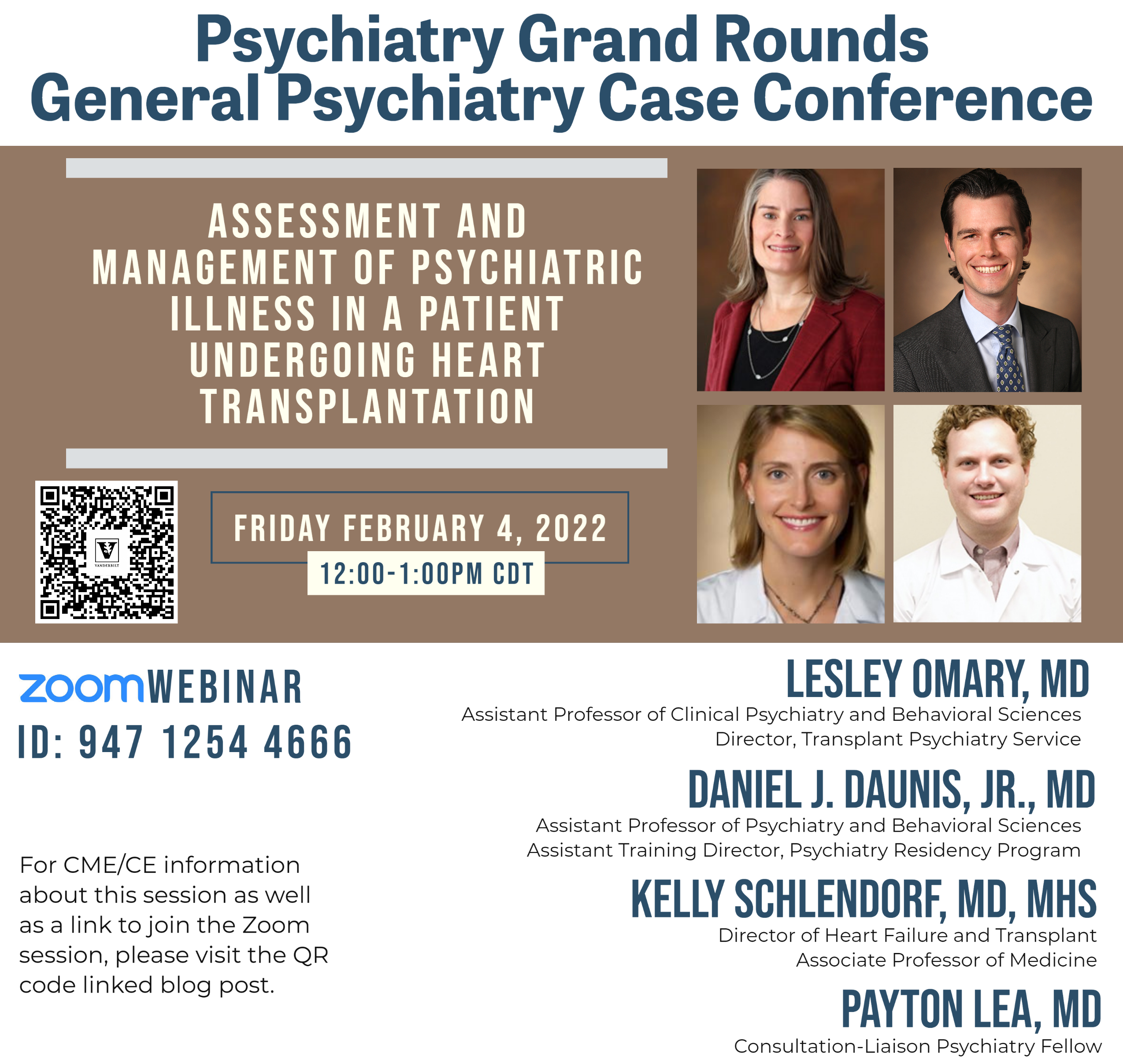 Psychiatry Grand Rounds 24 General Psychiatry Case Conference Department Of Psychiatry And 2351